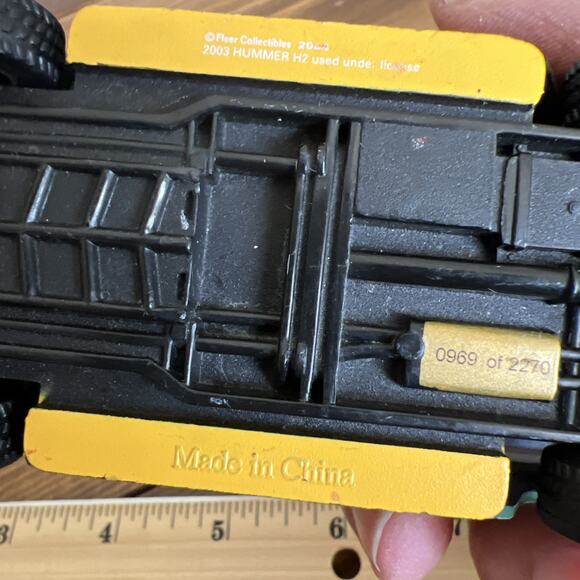NFL Green Bay Packers Diecast Hummer H2 - 2003 Issue Numbered Limited Edition - Picture 7 of 7